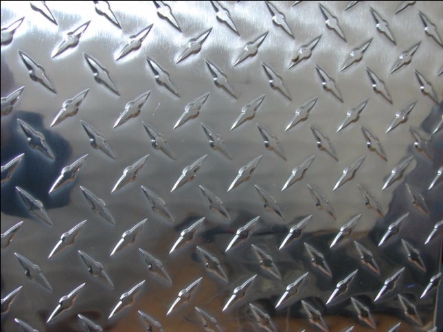 planchas de aluminio diamantado