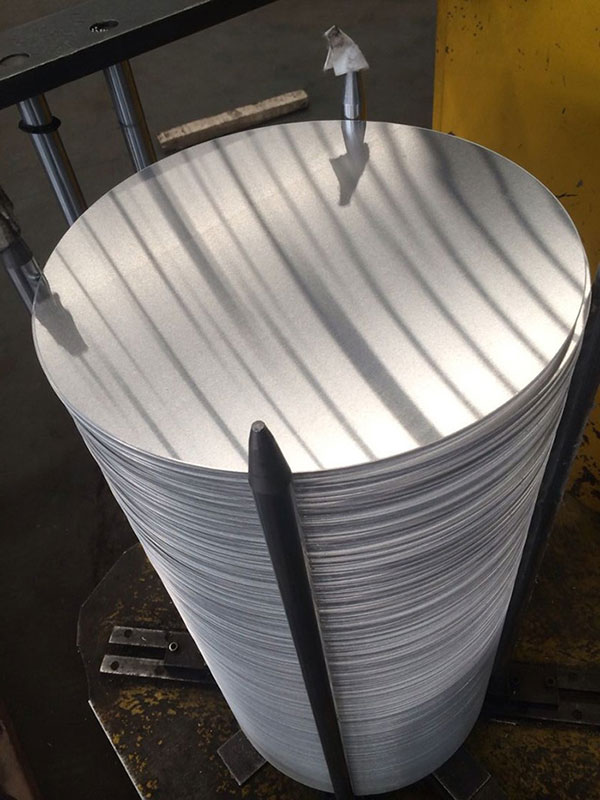 lamina de aluminio circulo